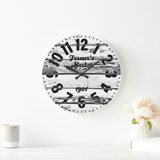 Antiek boerenmarkt grote klok (Huis)