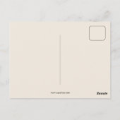 Antiek boksen 1860 De Benicia Boy Briefkaart (Achterkant)