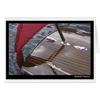 Antiek bootfotokaart