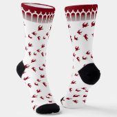 Antiek Bord & Café au Lait Bol Sokken | slikken (Gebogen)