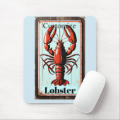 Antiek Bord Kreeft Thunder_Cove Muismat (Met muis)