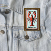 Antiek bord 'Lobster Thunder_Cove' Button (Insitu)