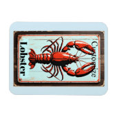 Antiek bord met kreeft Thunder_Cove Magneet (Horizontaal)