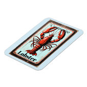 Antiek bord met kreeft Thunder_Cove Magneet (Linkerzijde)