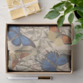 Antiek Botanische Vlindervlinder Decoupage Tissuepapier (Geschenk)