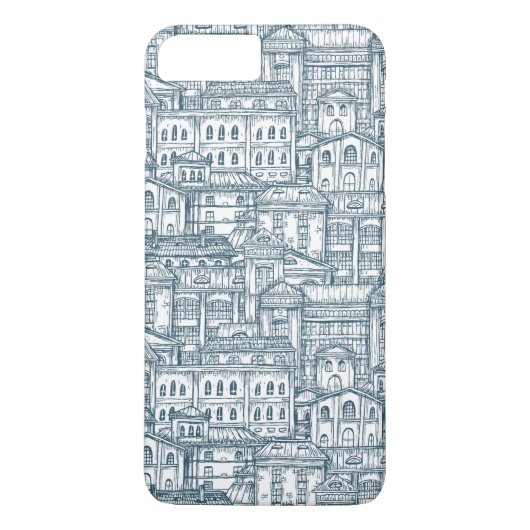 Antiek bouwpatroon Case-Mate iPhone case (Achterkant)