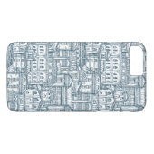 Antiek bouwpatroon Case-Mate iPhone case (Achterkant (Horizontaal))