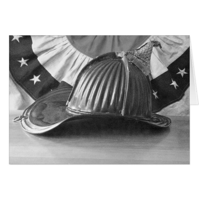 Antiek brandhelm (Voorkant Horizontaal)