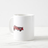 Antiek brandweermotor koffiemok (Voorkant links)