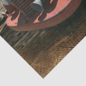 Antiek brandweerwagen brandweerwagen tissuepapier (Detail)