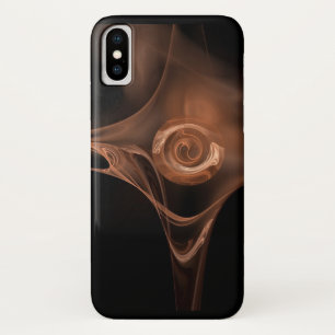 ANTIEK BREEDKRACHTIG ROOS iPhone X HOESJE