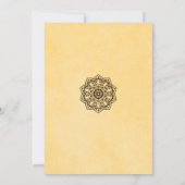 Antiek Bridal Shower-uitnodigingen Kaart (Achterkant)