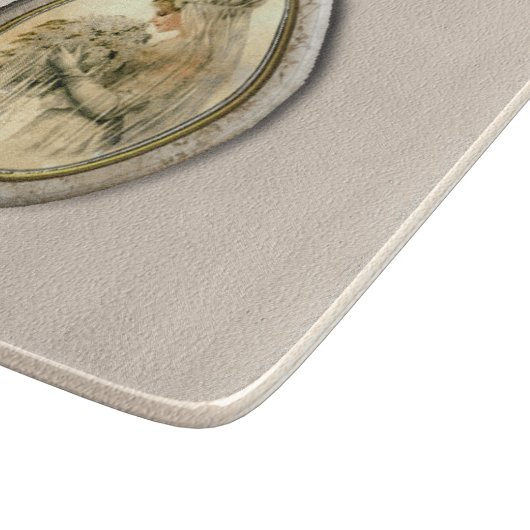 Antiek bride snijplank (Hoek)