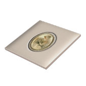 Antiek bride tegeltje (Zijkant)