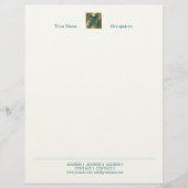 Antiek brief Y - letterhead Gepersonaliseerd Briefhoofd (Voorkant)