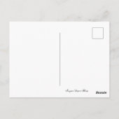 Antiek Briefkaart  illustratie Franse Mode (Achterkant)