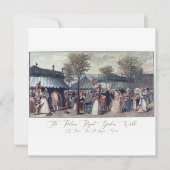 Antiek Briefkaart illustratie Franse Mode (Voorkant)