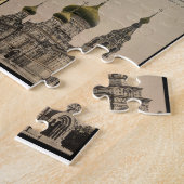 ANTIEK BRIEFKAARTEN CIRCA 1905-1915 EUROPA LEGPUZZEL (Zijkant)