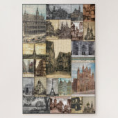ANTIEK BRIEFKAARTEN CIRCA 1905-1915 EUROPA LEGPUZZEL (Verticaal)