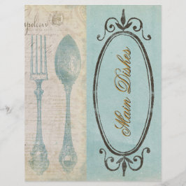 Antiek brieven Recipe dividers