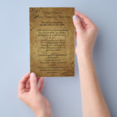  Antiek brochure of  programma (Hand)