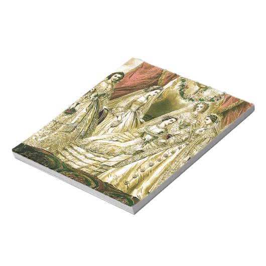 Antiek bruidsschat notitieblok (Linkerzijde)