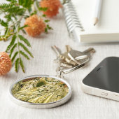 Antiek bruidsschat sleutelhanger (Zijkant)