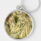 Antiek bruidsschat sleutelhanger (Voorkant)