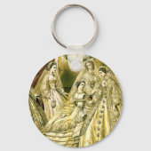 Antiek bruidsschat sleutelhanger (Voorkant)