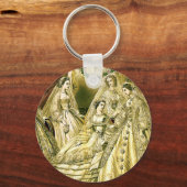 Antiek bruidsschat sleutelhanger (Voorkant)