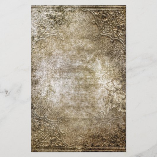 Antiek bruiloft briefpapier (Voorkant)