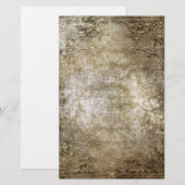 Antiek bruiloft briefpapier (Voorkant / Achterkant)