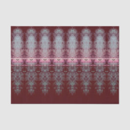  Antiek bruin roze Victoriaans patroon Tissuepapier