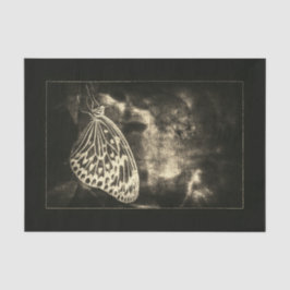  Antiek-bruin Sepia Butterfly-ontvlechtingspagina Tissuepapier