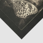  Antiek-bruin Sepia Butterfly-ontvlechtingspagina Tissuepapier (Detail)