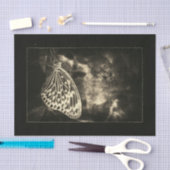  Antiek-bruin Sepia Butterfly-ontvlechtingspagina Tissuepapier (Craft)