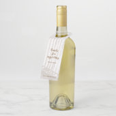  Antiek bruin/witgulzend Fundraiser Flessenhanger (Schuin)