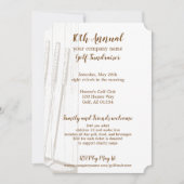 Antiek bruin/witgulzend Fundraiser Kaart (Voorkant)