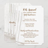 Antiek bruin/witgulzend Fundraiser Kaart (Voorkant / Achterkant)