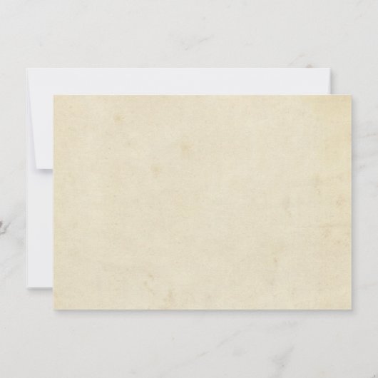 Antiek Bruine Keltische Kruis Hartelijk dank Bedankkaart (Achterkant)