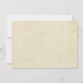 Antiek Bruine Keltische Kruis Hartelijk dank Bedankkaart (Achterkant)