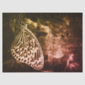  Antiek-bruine vlinder-ontvlechtingskunst Tissuepapier (Voorkant)