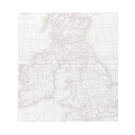 Antiek, bruine-wereldkaartlaptop notitieblok (Voorkant)