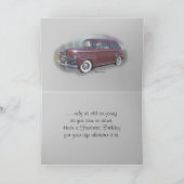 Antiek BurgCar Kaart (Binnen)