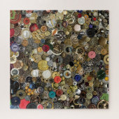 Antiek Buttonnen puzzel voor volwassenen Legpuzzel (Horizontaal)