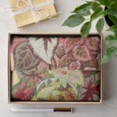 Antiek Caladiums en Rex Begonia Weefselpapier Tissuepapier (Geschenk)