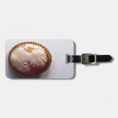Antiek Cameo Bagagelabel (Voorkant horizontaal)