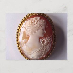Antiek Cameo Briefkaart