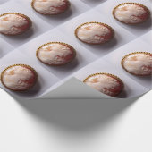 Antiek Cameo Cadeaupapier (Hoek)