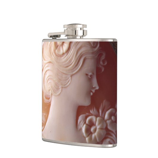 Antiek Cameo Heupfles (Links)